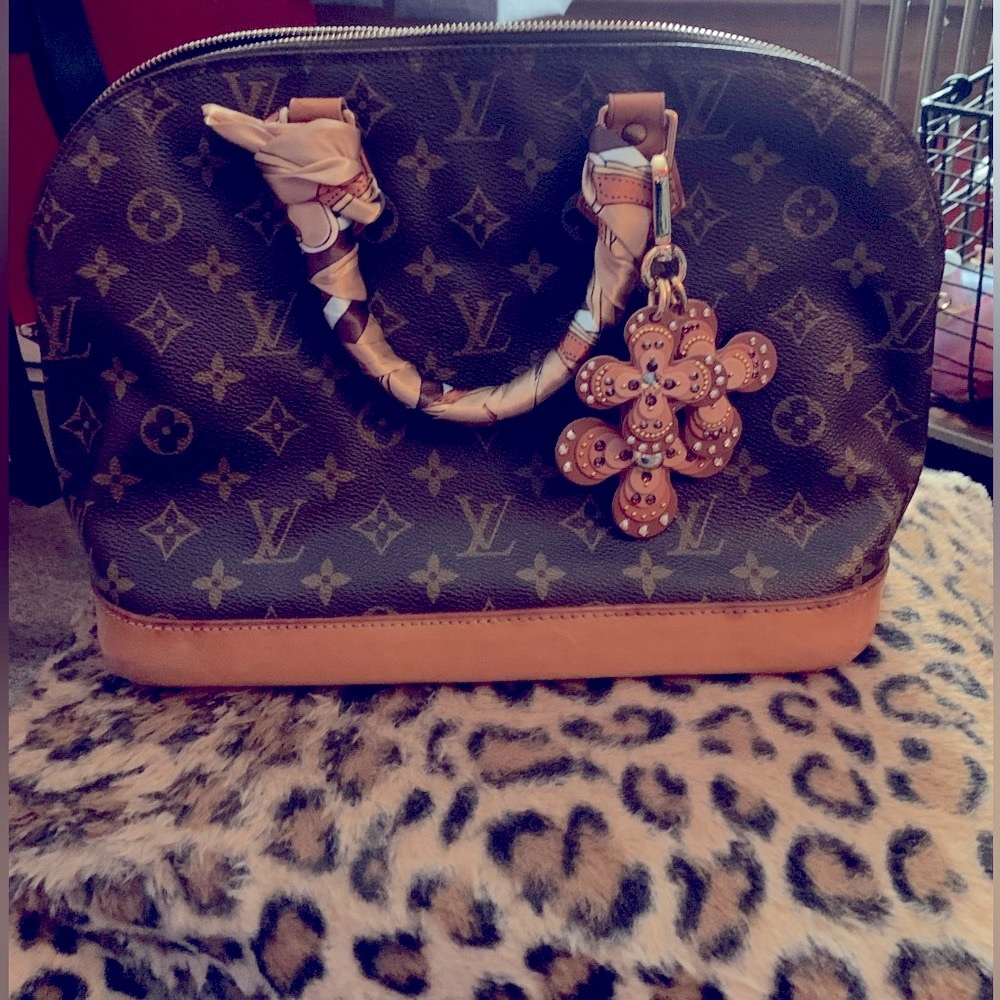 Louis Vuitton Monogram Brown and Tan Bag